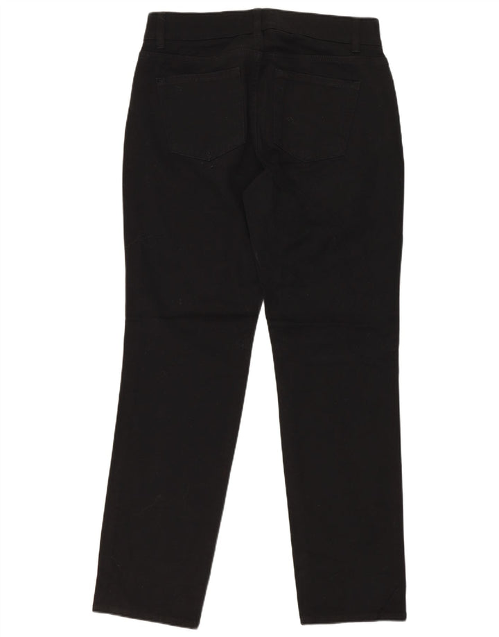 Pantaloni casual drepti pentru femei Chaps US 4 Small W27 L27 Bumbac negru