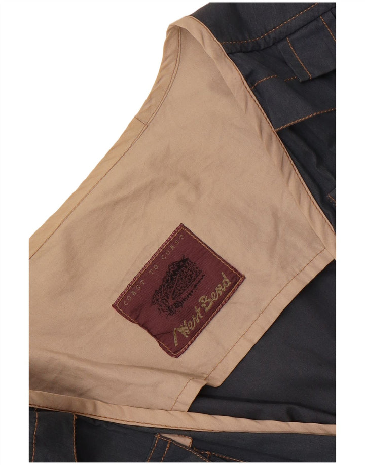 Gilet utilitar vintage pentru bărbați UK 36 Small Bleumarin