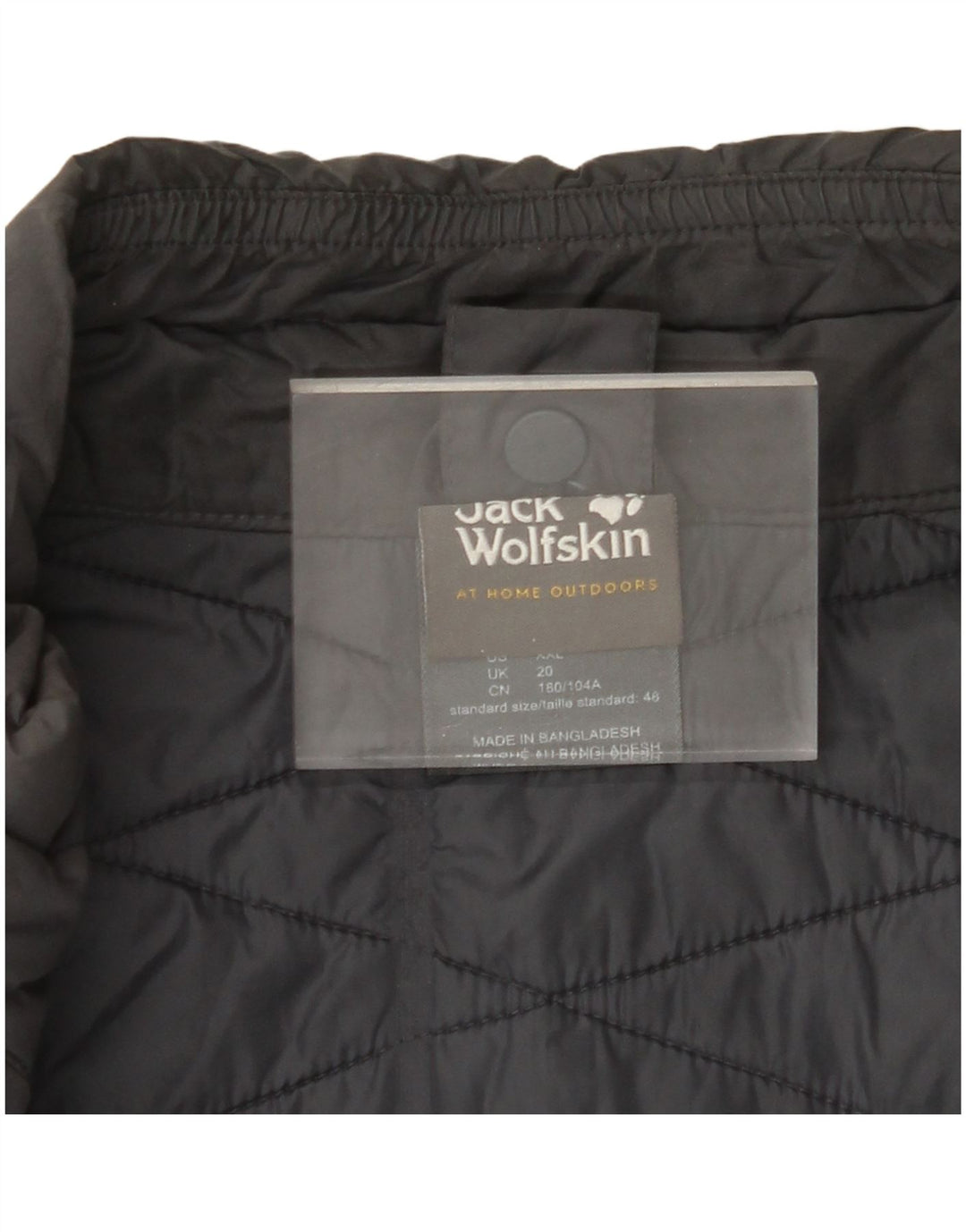 JACK WOLFSKIN Gilet căptușit pentru femei UK 20 2XL Gri Poliester