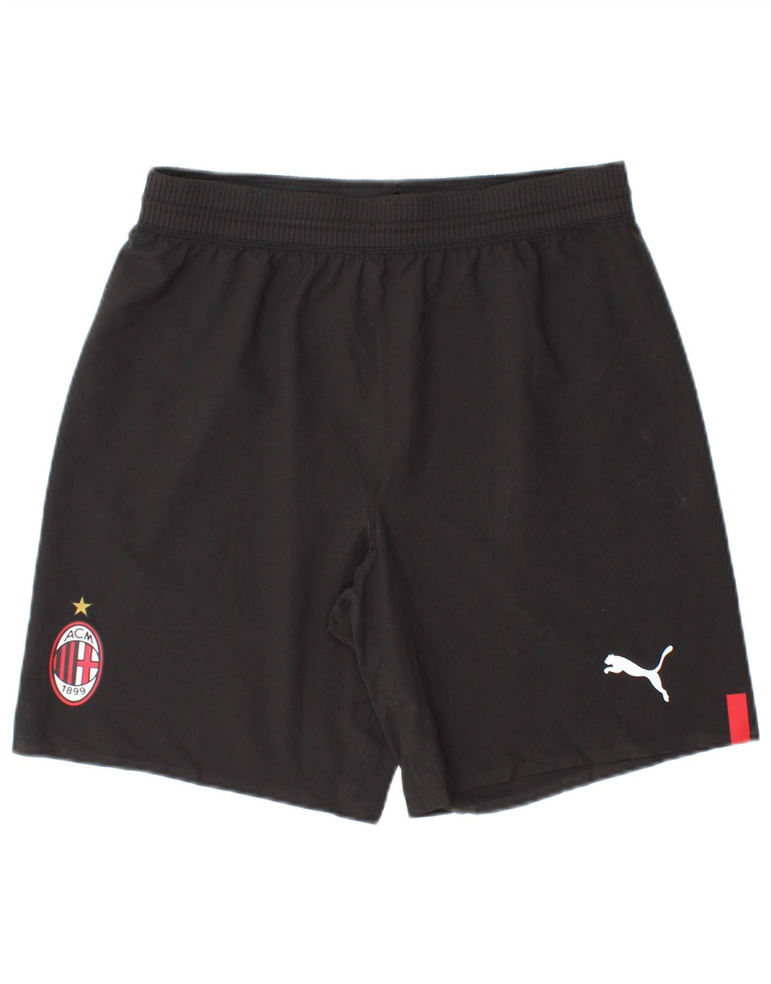 Pantaloni scurți sport Puma AC Milan pentru bărbați, poliester mediu negru