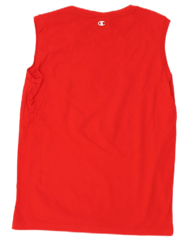 Vesta grafică Champion Boys Top 13-14 Ani XL Roșu