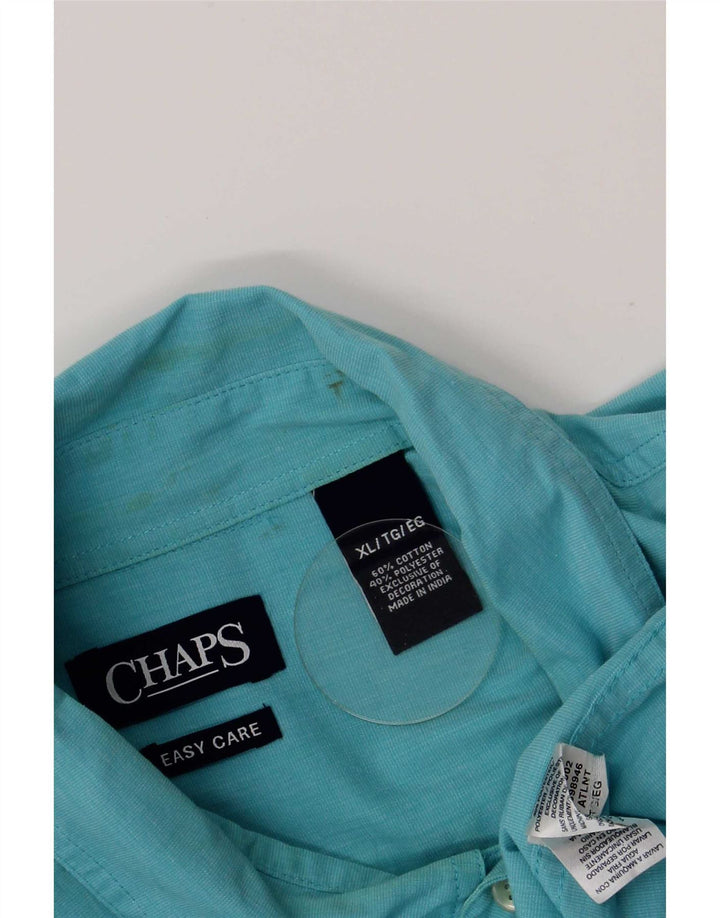 Cămașă pentru bărbați Chaps Regular Fit XL Bumbac albastru