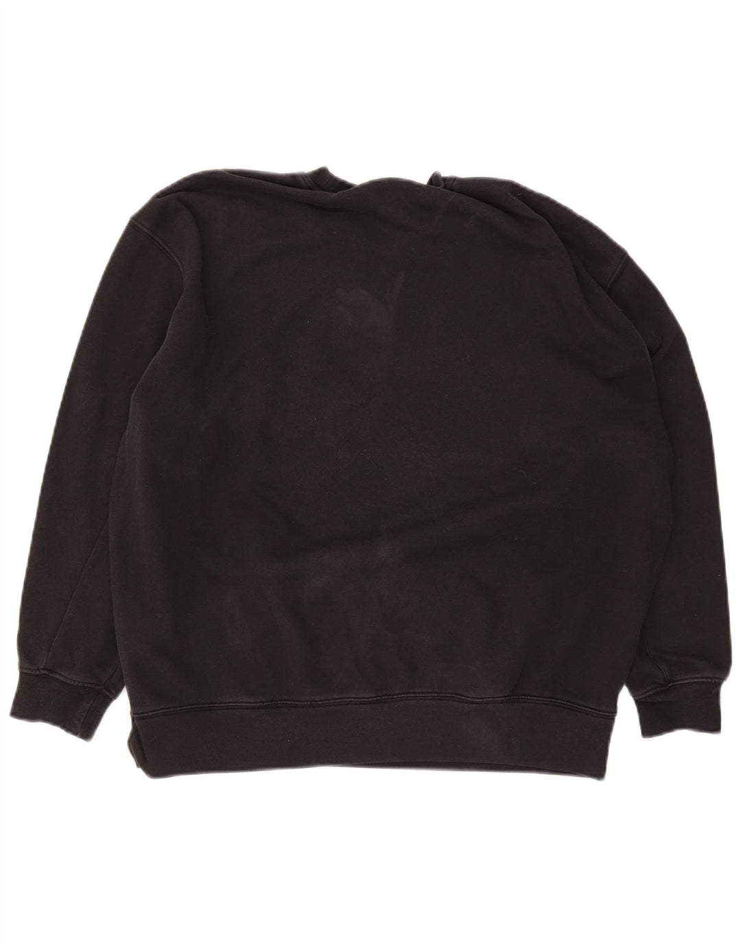Pulover adidas pentru femei grafic supradimensionat UK 12 bumbac mediu negru