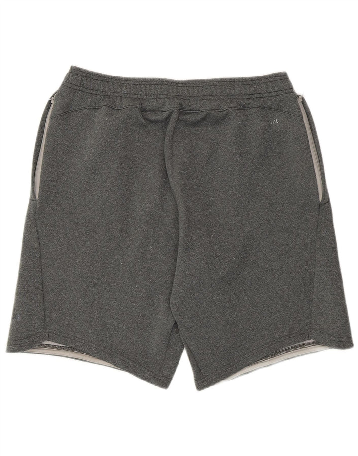Pantaloni scurți sport pentru bărbați Adidas Climalite, gri mediu, poliester