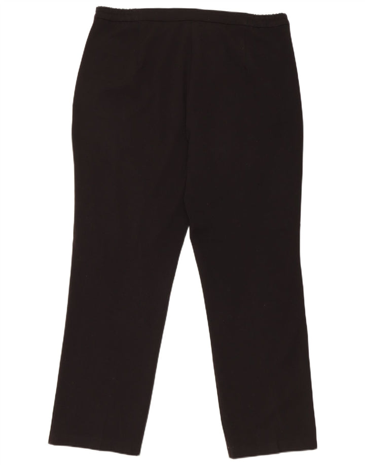 Pantaloni casual subțiri pentru femei Marks & Spencer W36 L28 negri