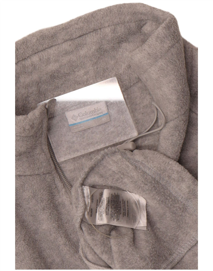 Jachetă fleece Columbia pentru femei UK 14 Medium Gri Poliester
