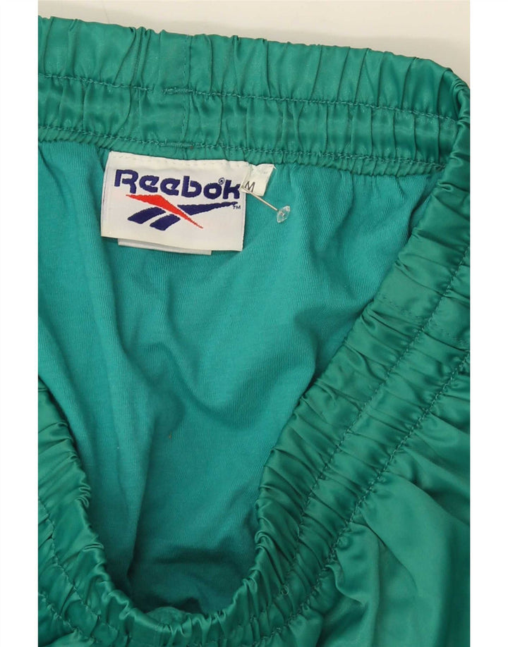Pantaloni scurți sport Reebok pentru bărbați, nailon verde mediu