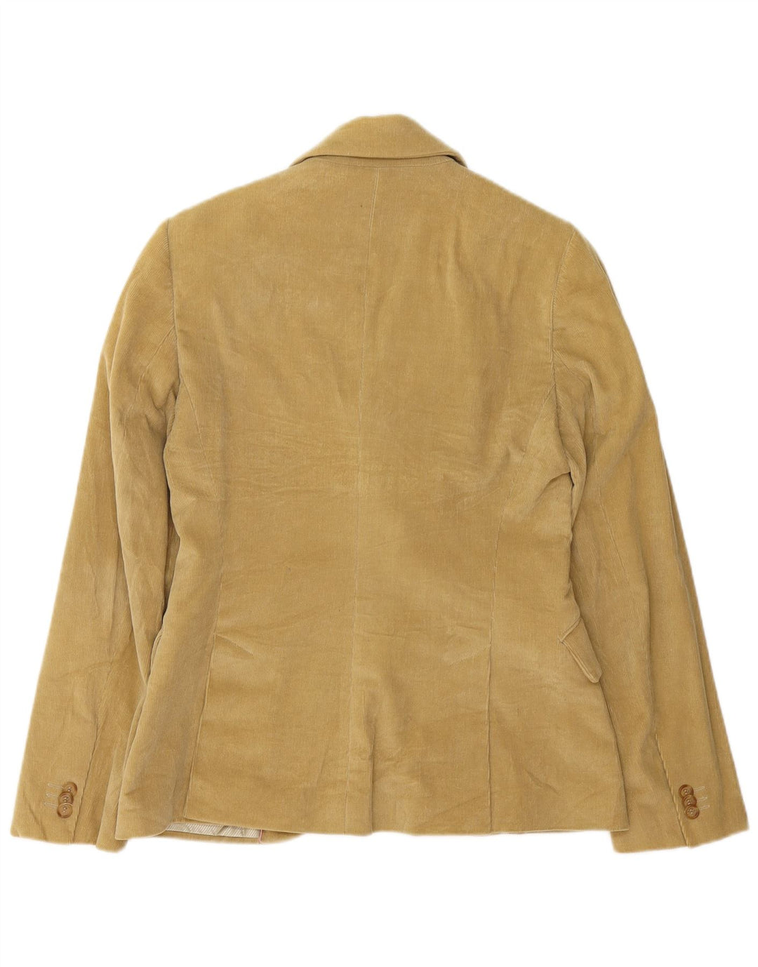 Massimo Dutti Jachetă de damă din velur cu 2 nasturi EU 42 Bej mare