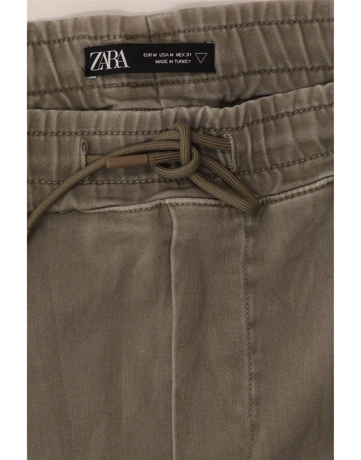 Pantaloni casual ZARA pentru bărbați, L31 L30 Gri