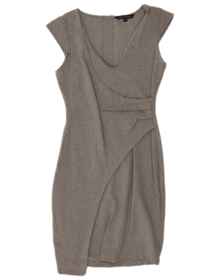 Rochie Bodycon pentru femei French Connection UK 10 Small Gri Viscose