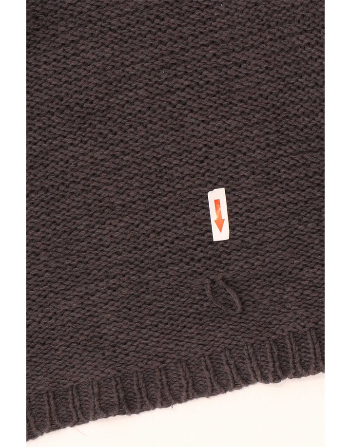 Pulover pentru femei Fat Face, cu mânecă scurtă, cu decolteu în V, UK 14 Medium Negru