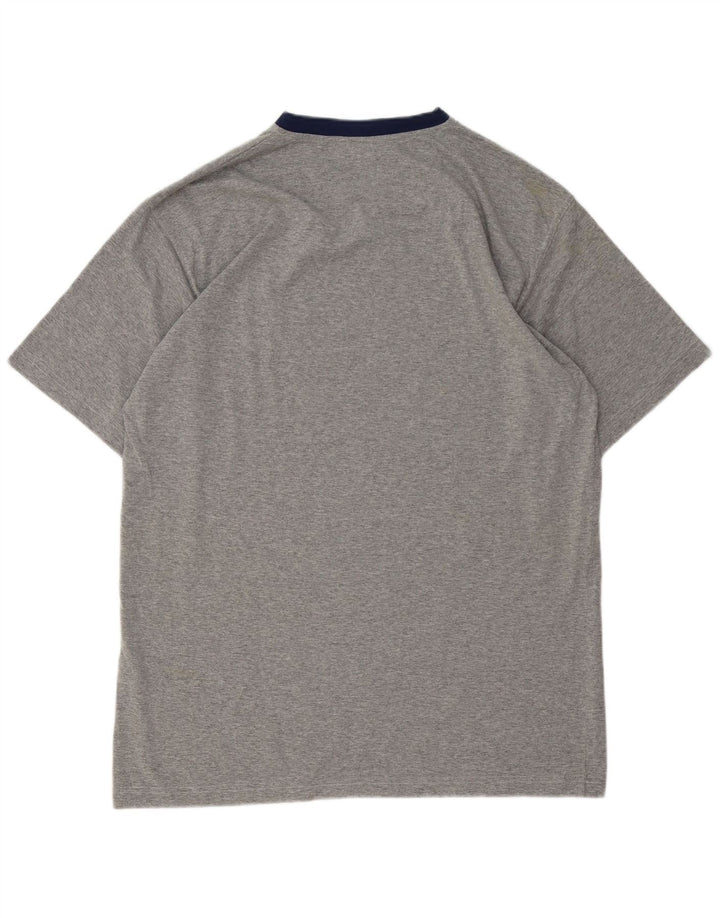 Tricou pentru bărbați Fila Top 2XL Gri bumbac cu pete