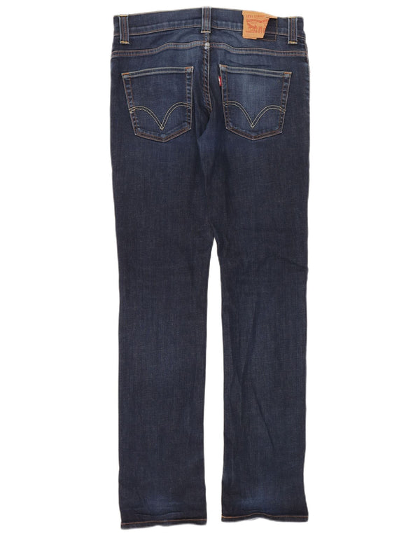Blugi pentru bărbați Levi's 511 Slim W33 L34 Bumbac bleumarin