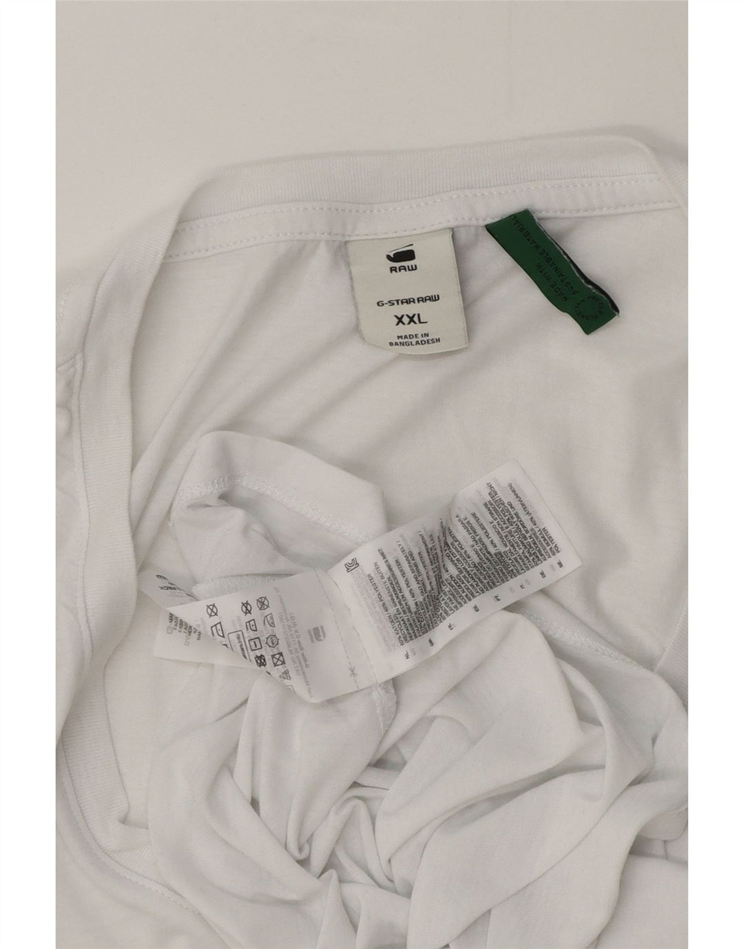 Tricou Bărbați G-Star Top 2XL Bumbac Alb