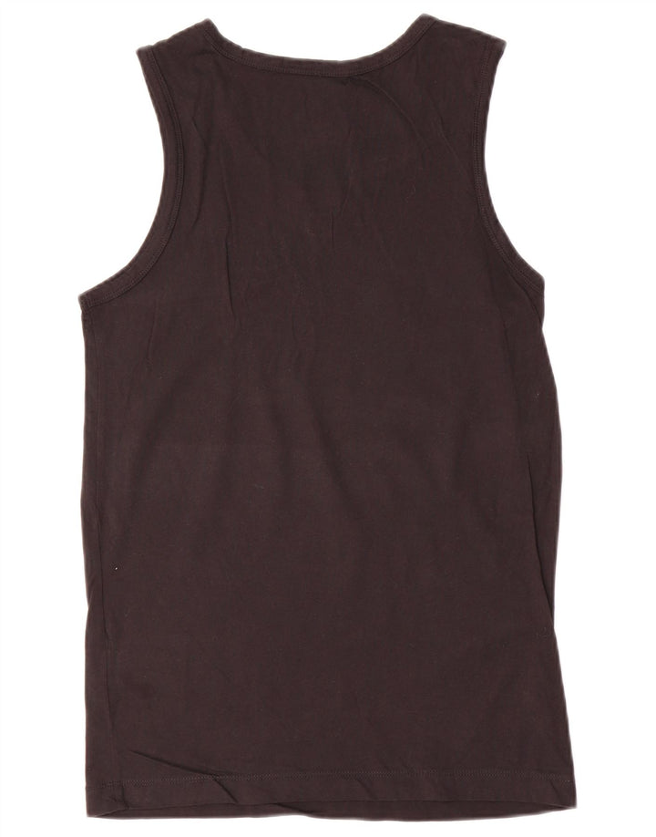 Vesta grafică pentru bărbați Nike XS, bumbac negru