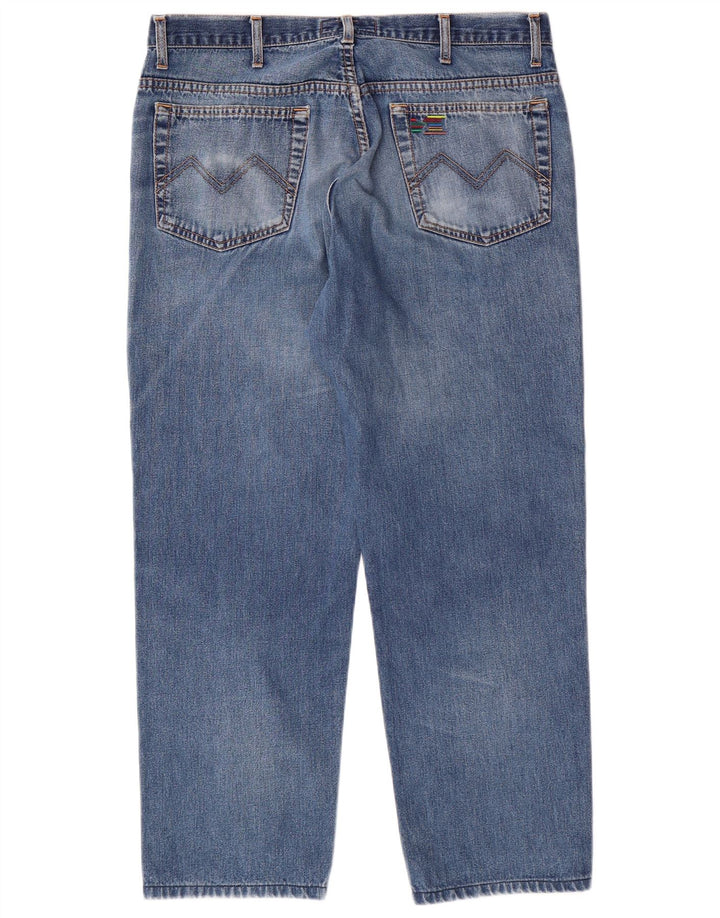 MISSONI SPORT Blugi tăiați pentru bărbați IT 52 XL W36 L26 Bumbac albastru