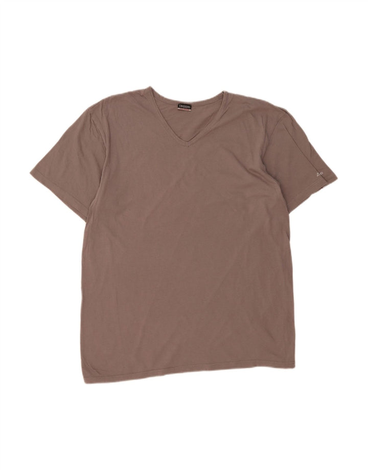 KAPPA Mens T-Shirt Top 2XL Grey