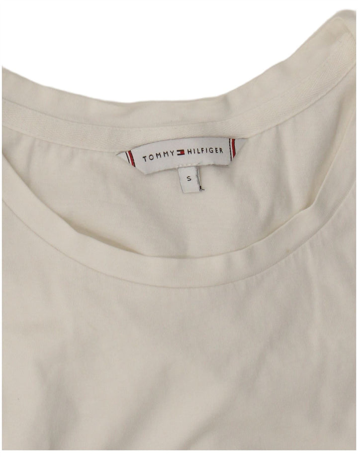 Tricou Tommy Hilfiger pentru femei Top UK 8 Small White