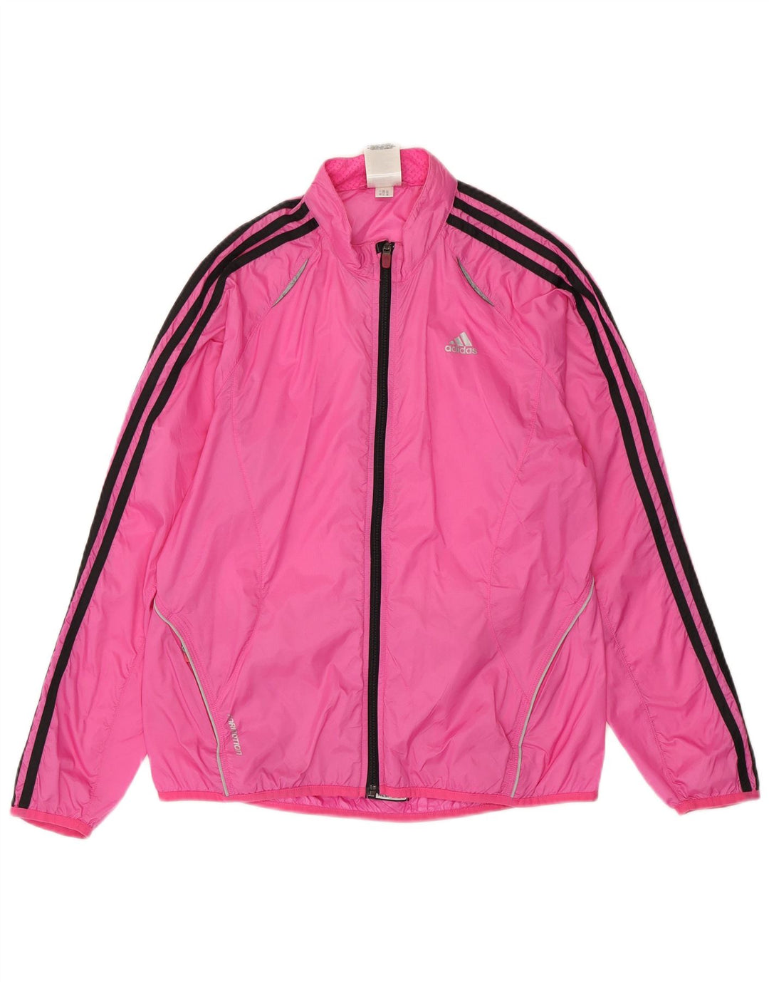 Jachetă de trening pentru femei Adidas UK 14, mare, roz, nailon