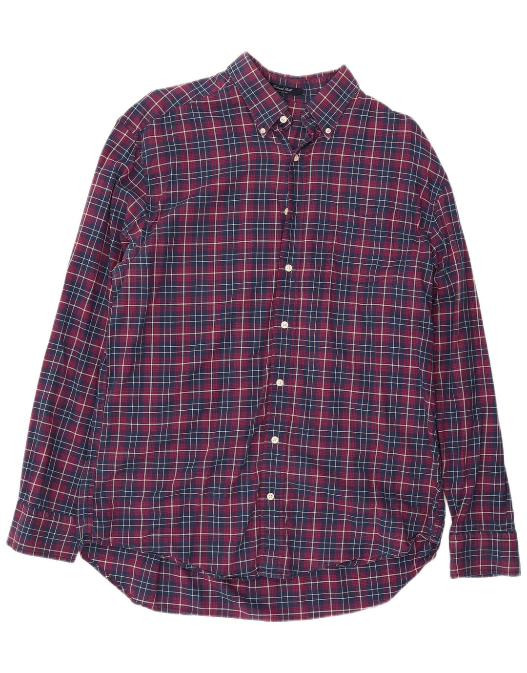 Cămașă GANT pentru bărbați, cu formă regulată, XL, albastru bleumarin, bumbac cu carouri