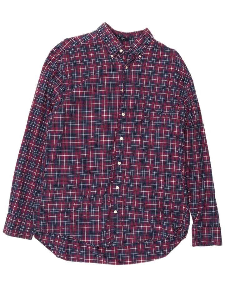 Cămașă GANT pentru bărbați, cu formă regulată, XL, albastru bleumarin, bumbac cu carouri