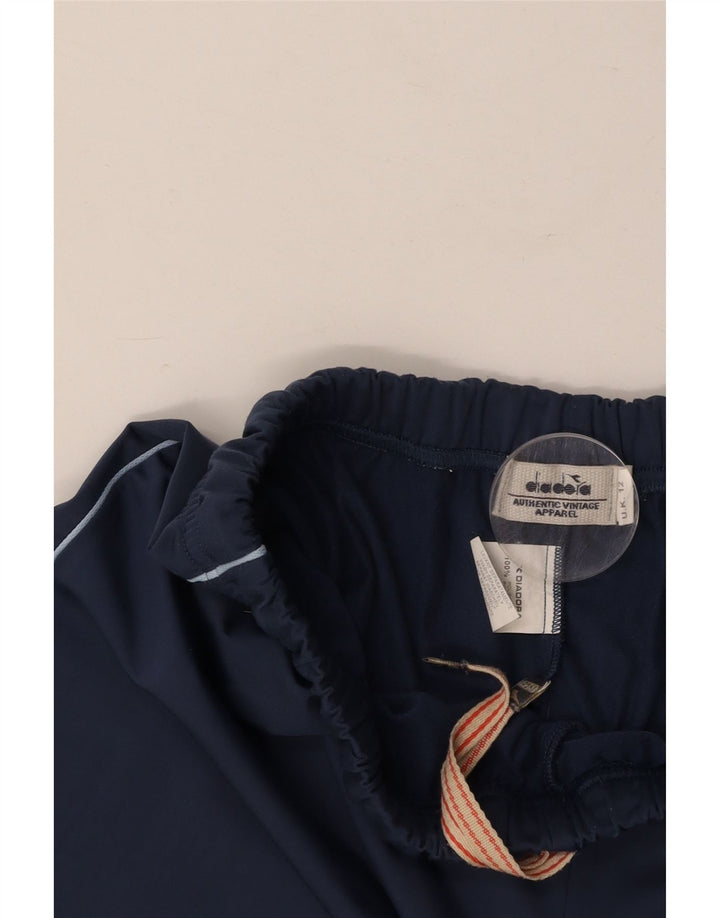 DIADORA Pantaloni de trening pentru femei UK 12 Medium Bleumarin Poliester
