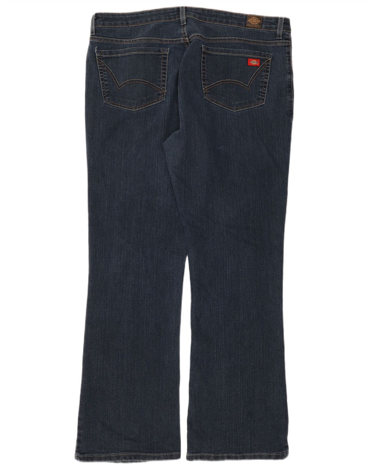 Blugi Bootcut pentru femei Dickies US 16 2XL W36 L33 Bumbac albastru