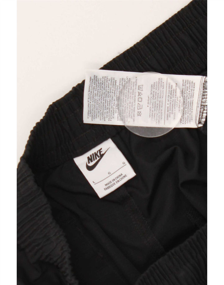 Pantaloni scurți cargo Nike pentru bărbați, mari W34, bumbac negru