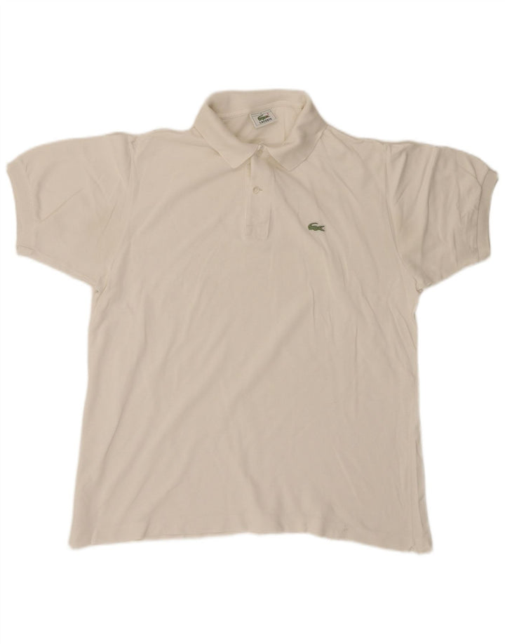 Tricou polo pentru bărbați LACOSTE Mărimea 5 Bej mare