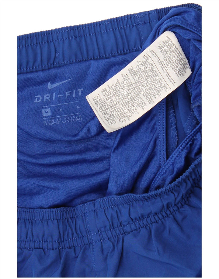 Pantaloni scurți sport NIKE Dri Fit Graphic pentru bărbați, poliester albastru mediu