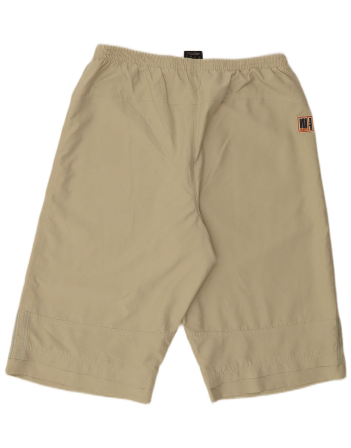 Pantaloni scurți sport pentru bărbați Adidas, mari, verde, poliester
