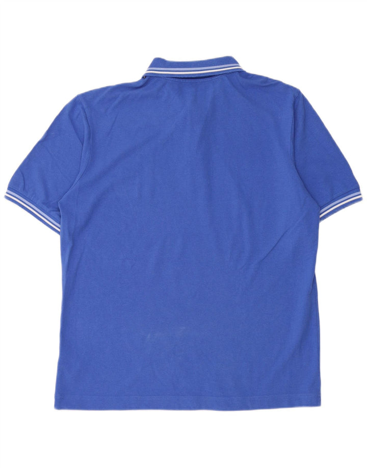 Cămașă polo pentru bărbați Kappa, mare, albastru, bumbac