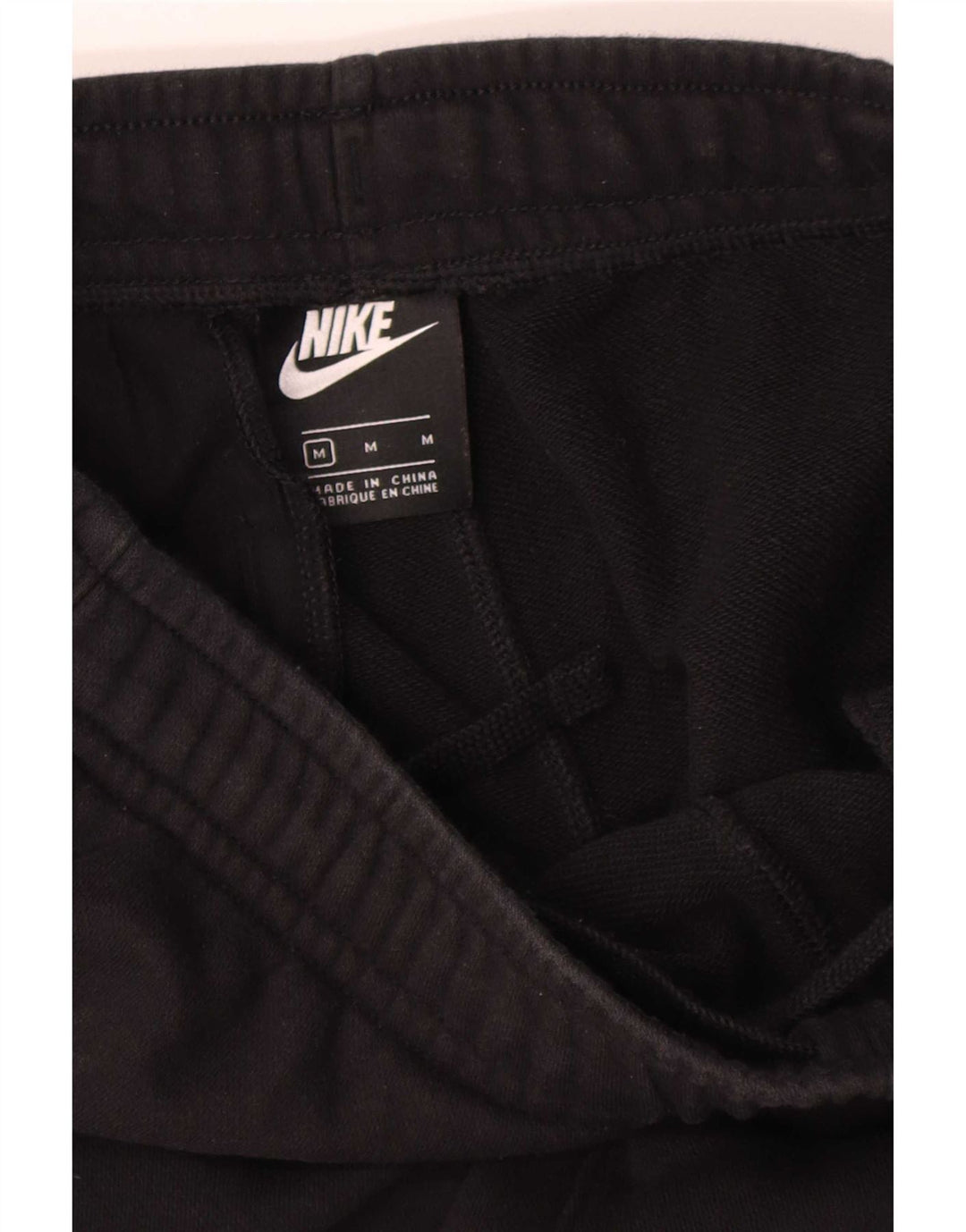 Pantaloni de trening Nike pentru bărbați Joggeri, bumbac mediu negru