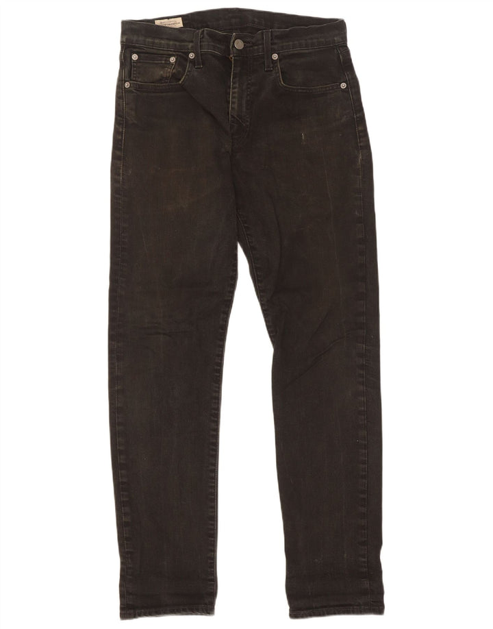 Blugi drepti pentru bărbați Levi's 502 W30 L32 bumbac negru