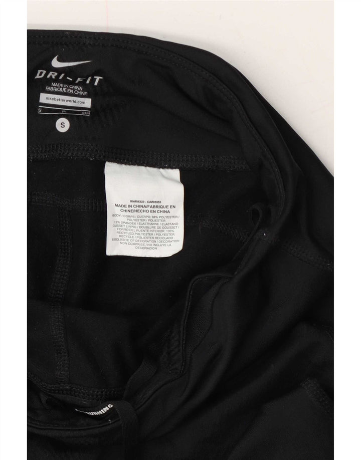 Leggings Nike Dri Fit pentru femei UK 8 Small Negru Poliester