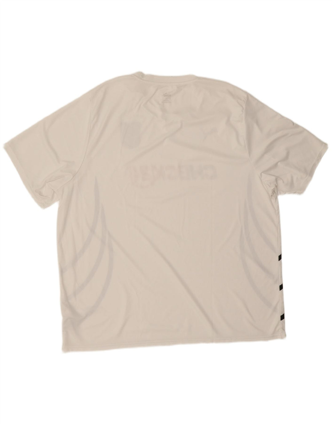 Tricou grafic Puma Deutshland pentru bărbați, 3XL, poliester alb