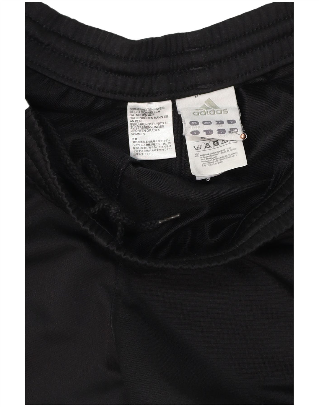 Pantaloni de trening pentru bărbați ADIDAS Pantaloni de jogging UK 46/48 XL Negru Colorblock