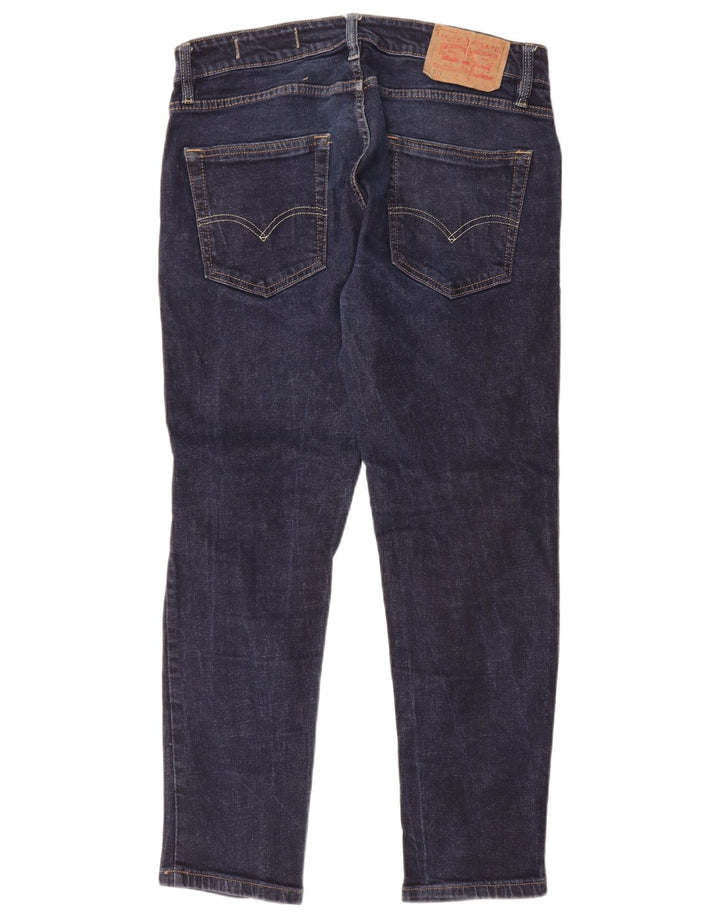 Blugi slim pentru bărbați Levi's W36 L28 bumbac bleumarin