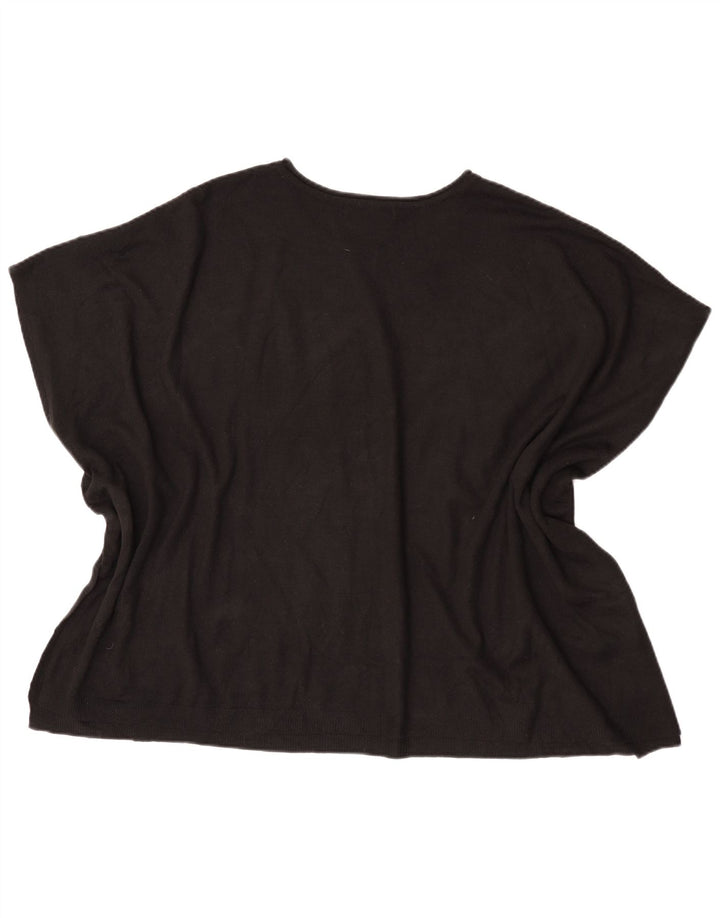 Top poncho pentru femei Marks & Spencer, mărime unică, negru