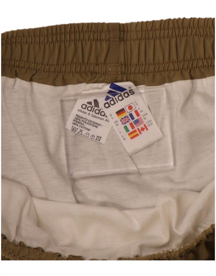 Pantaloni scurți sport Adidas pentru bărbați, mari, kaki, poliester
