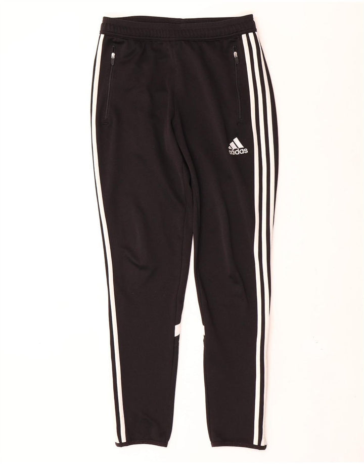 Pantaloni de trening Adidas Climacool pentru bărbați, poliester negru mic