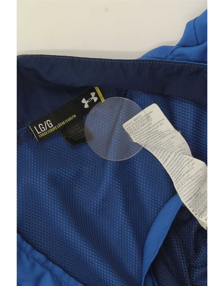 Jachetă de trening pentru bărbați Under Armour, mare, albastru, poliester color bloc