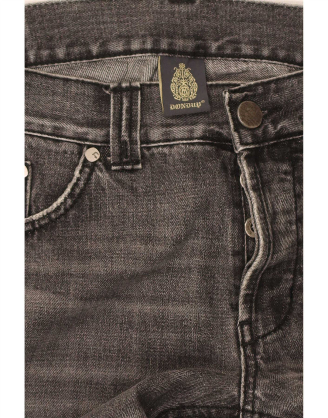 Dondup Blugi skinny pentru bărbați W34 L34 bumbac gri