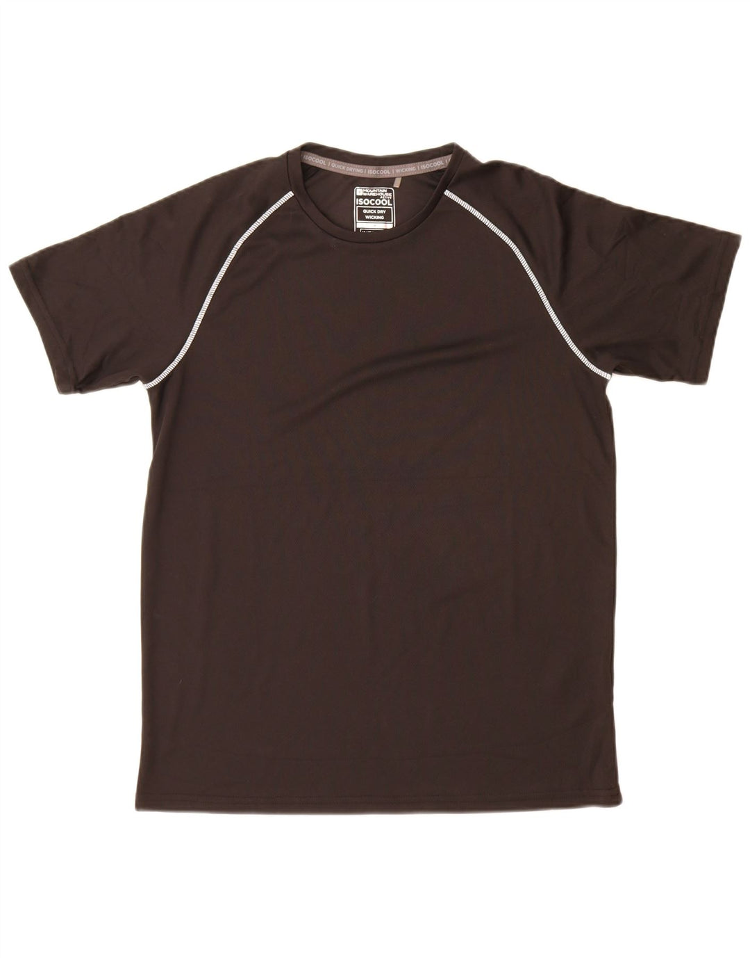 Mountain Warehouse Tricou IsoCool pentru bărbați Top Mediu Poliester Negru