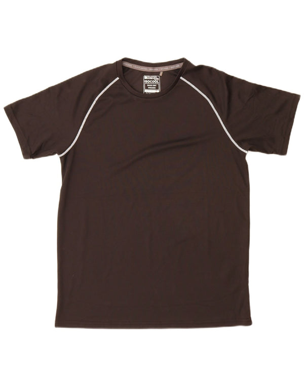 Mountain Warehouse Tricou IsoCool pentru bărbați Top Mediu Poliester Negru
