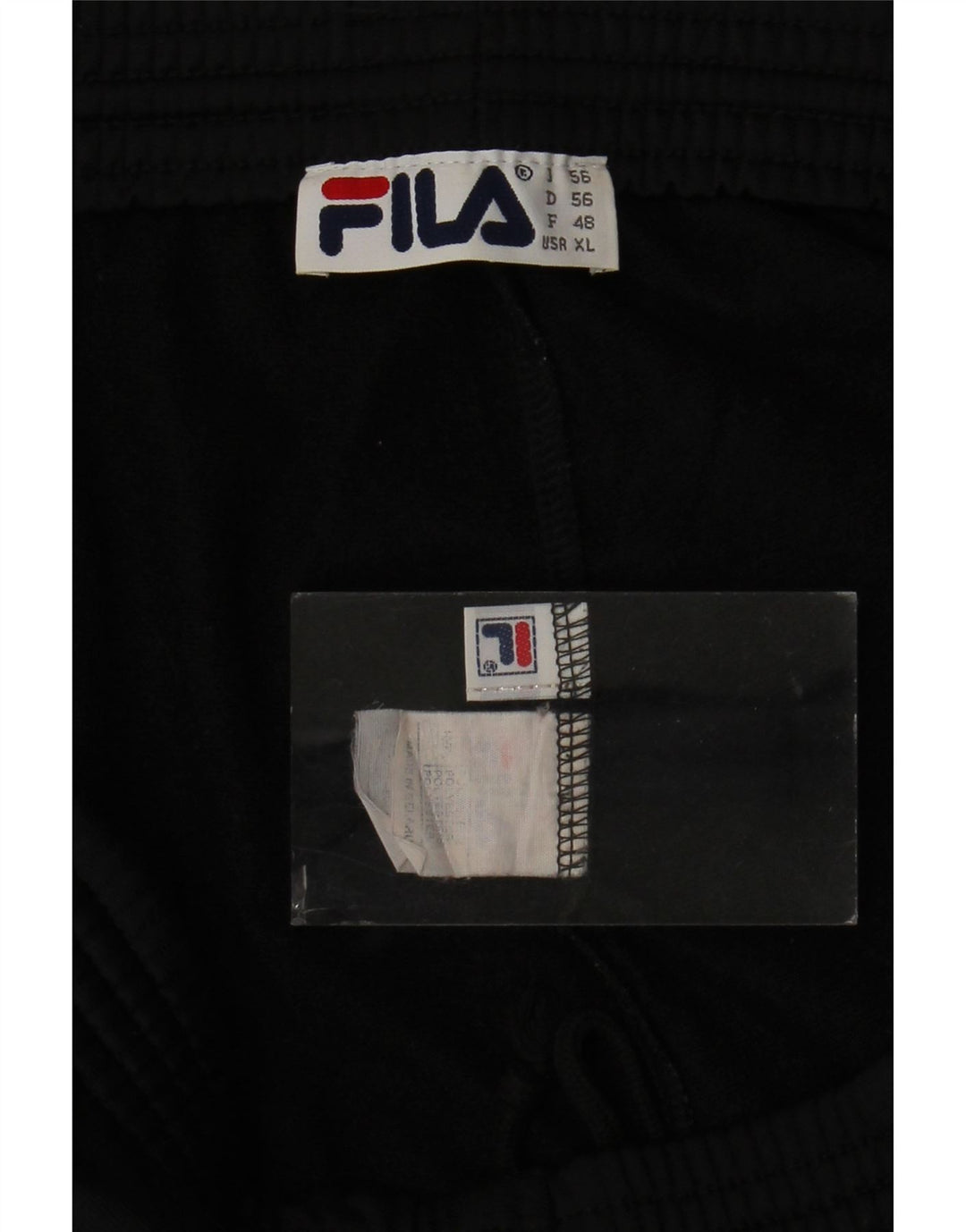 Pantaloni de trening Fila pentru bărbați XL poliester negru