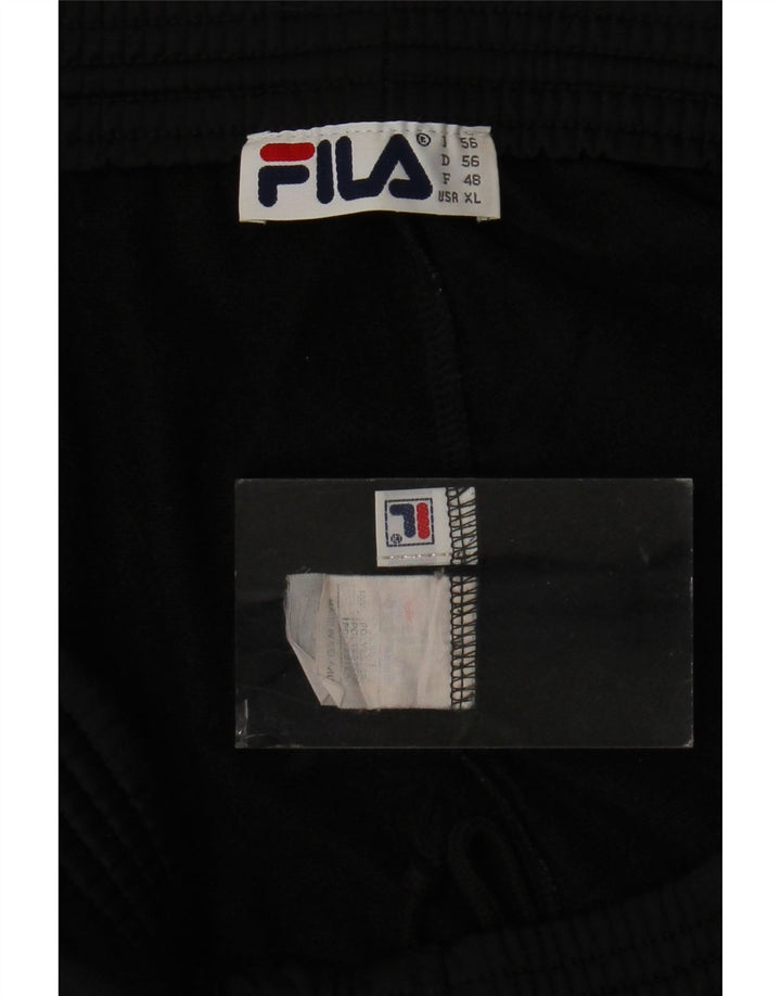 Pantaloni de trening Fila pentru bărbați XL poliester negru