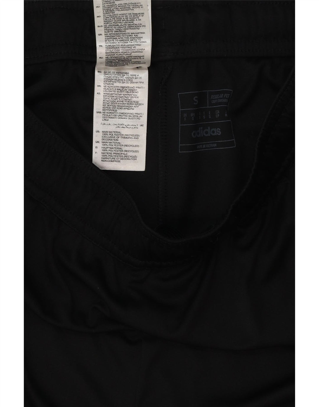 Pantaloni scurți sport Aeroready ADIDAS pentru bărbați, poliester negru mic