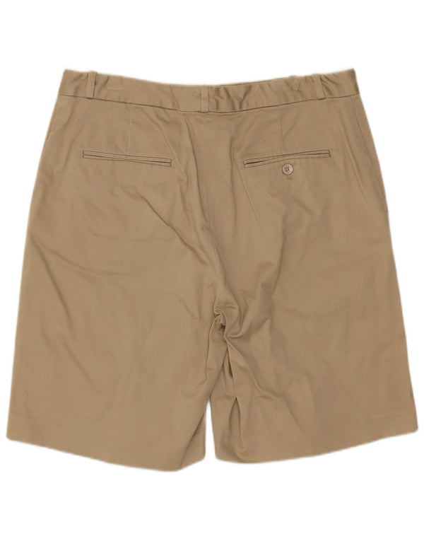 Pantaloni scurți chino Polo Ralph Lauren pentru femei US 10 Large W30 Khaki Bumbac
