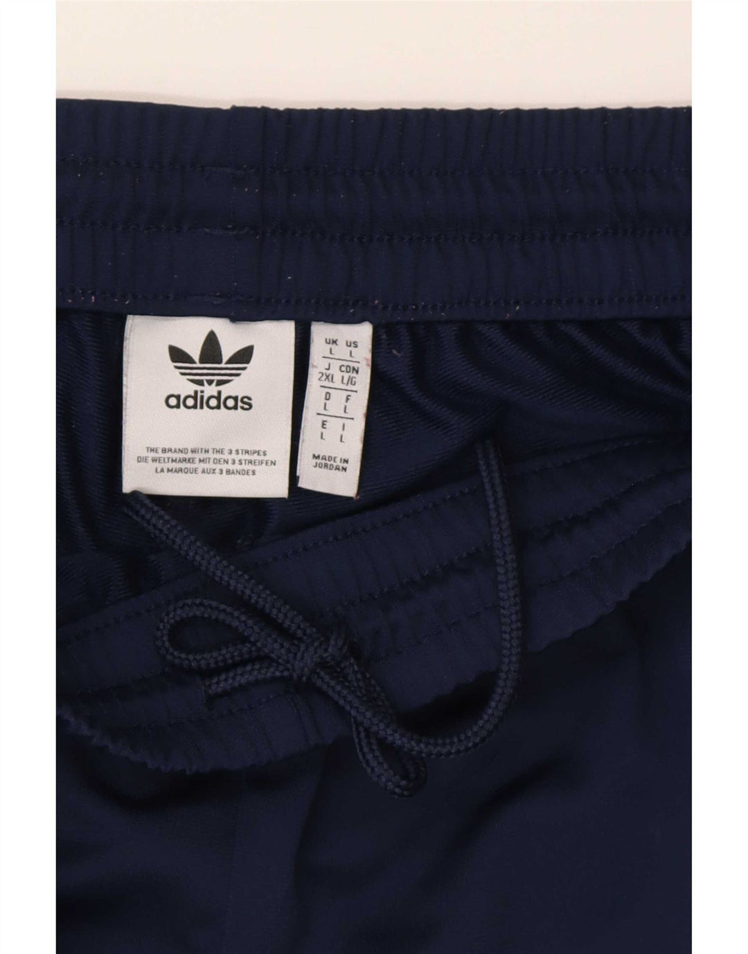 Pantaloni de trening Adidas pentru bărbați, mari, albastru, poliester